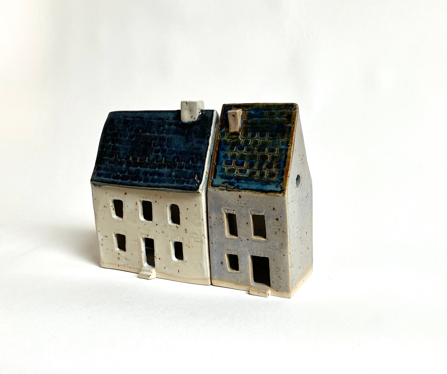 Hus - Grå/Blå
