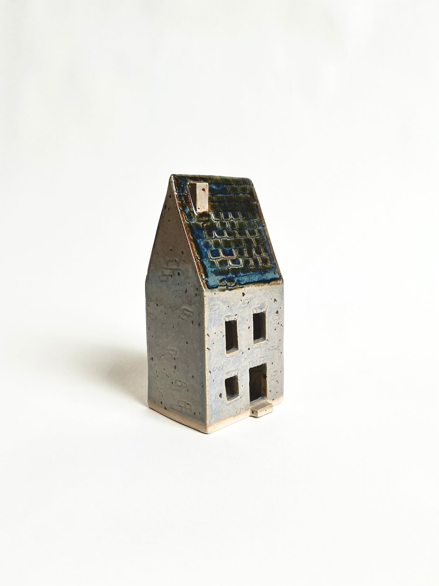 Hus - Grå/Blå