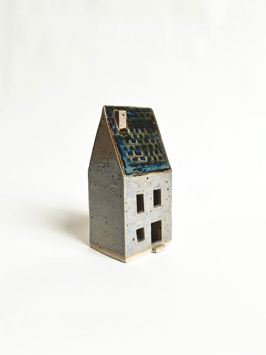 Hus - Grå/Blå